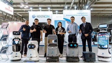 KEENON Robotics在ISSA PULIRE 2025上首次亮相欧洲新KLEENBOT型号
