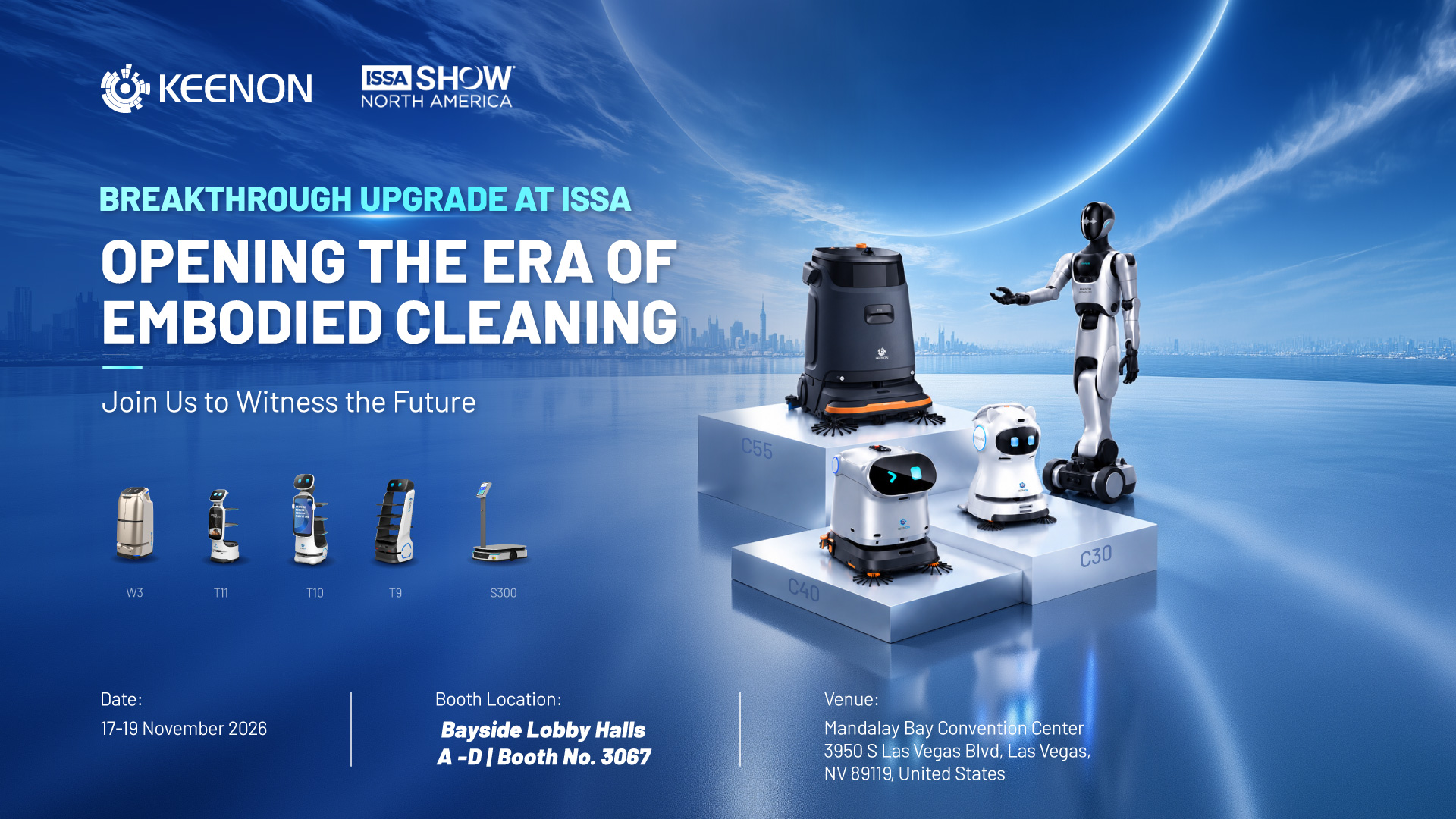 Invitation: Join KEENON Robotics at ISSA Show North America 2026